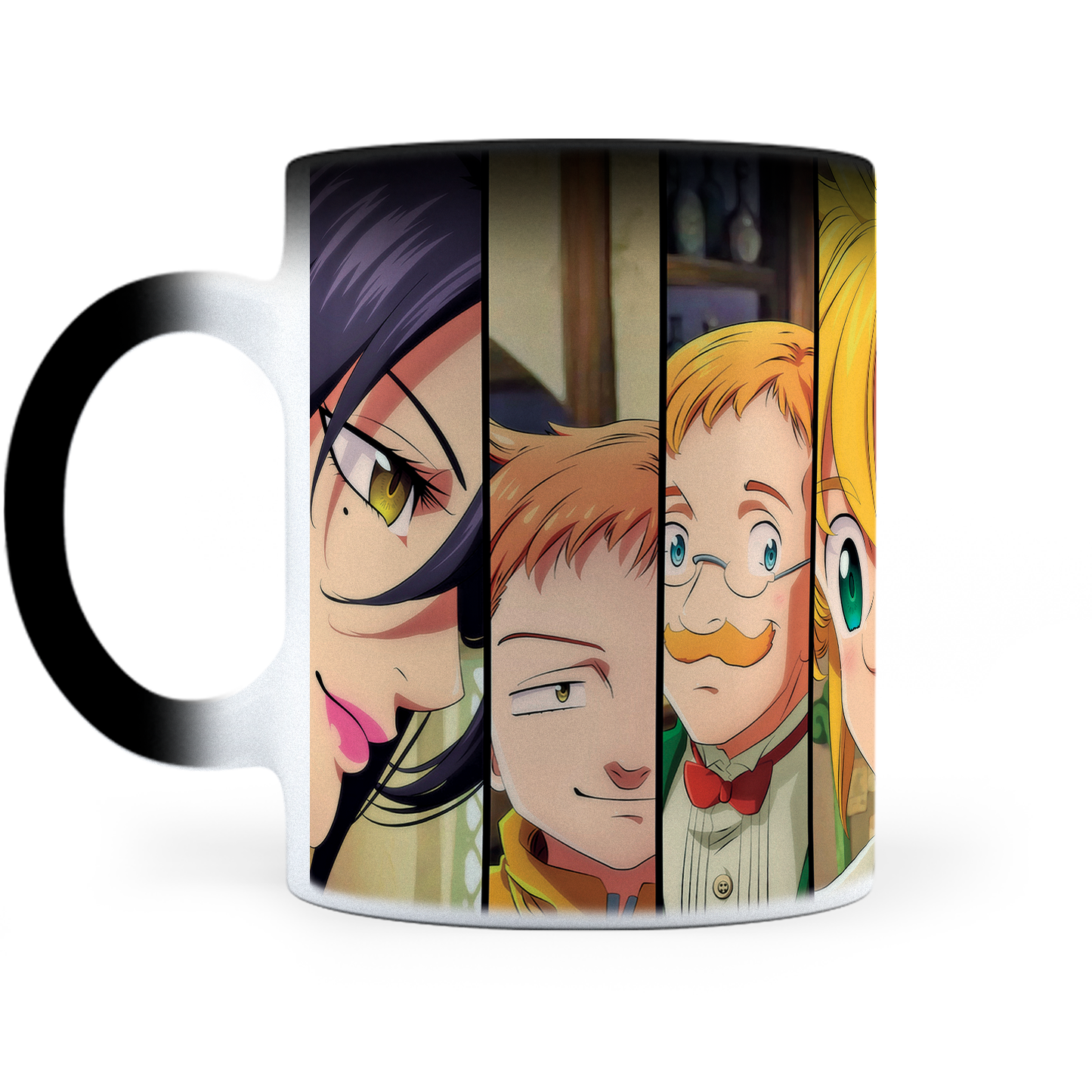 Taza Mágica Los Siete Pecados Capitales - Térmica 11 oz (320 ml)