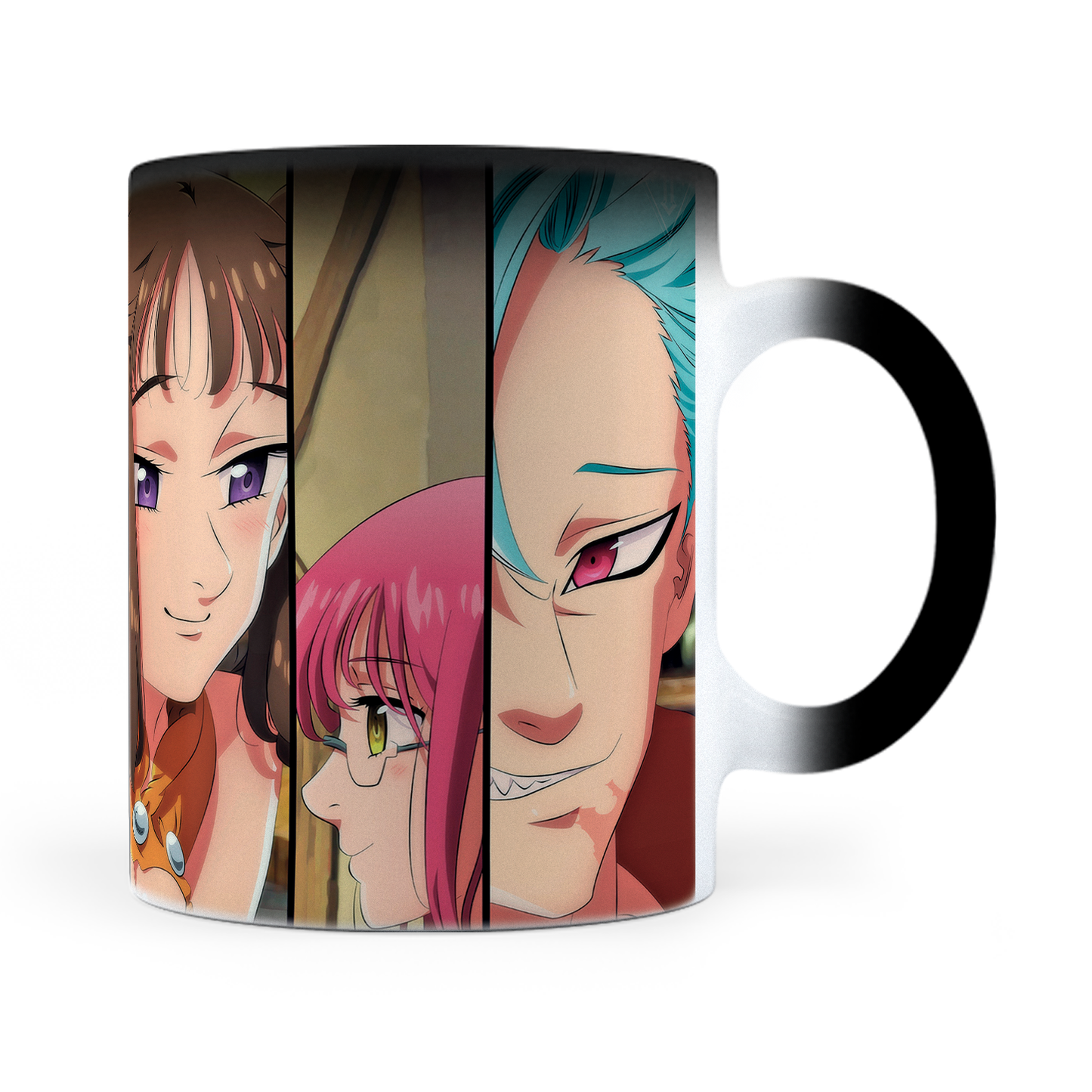 Taza Mágica Los Siete Pecados Capitales - Térmica 11 oz (320 ml)