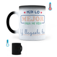 Taza Mágica Pedí Lo Mejor, Y Llegaste Tú -  Térmica 11 oz ml (320)