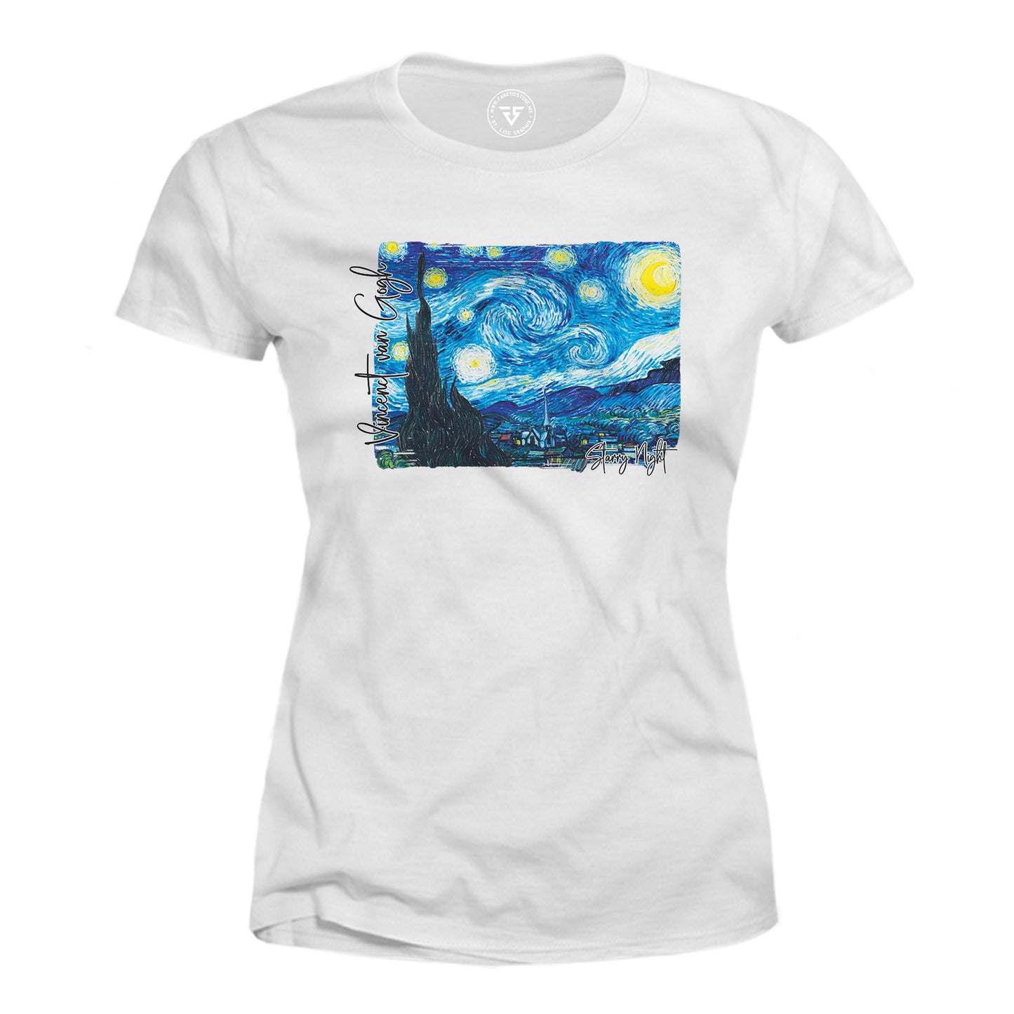 Playera Dama La Noche Estrellada - Vincent van Gogh