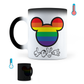 Taza Mágica Mickey  Pride Love - Térmica 11 oz (320 ml)