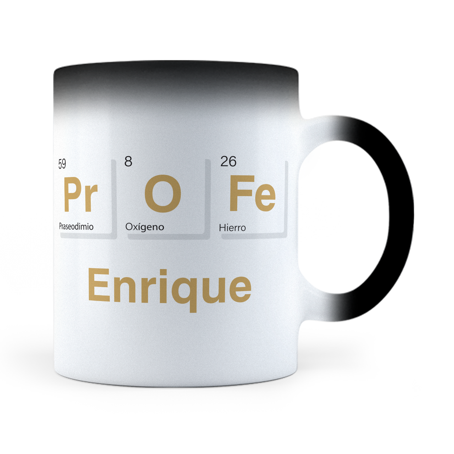 Taza Mágica Profesor Personalizada - Térmica 11 oz (320 ml)