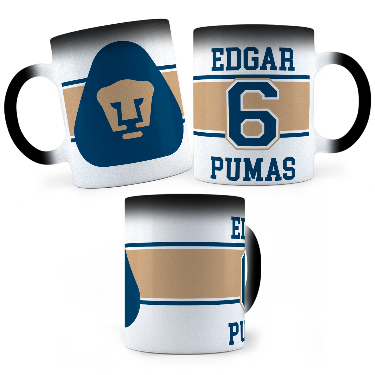 Taza Mágica Pumas Unam - Térmica 11 oz (320 ml)