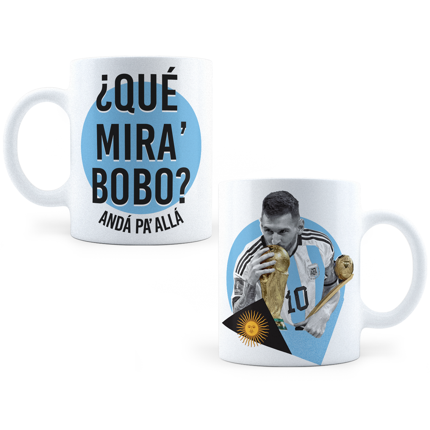 Taza Que Mira Bobo - Argentina - 11Oz (320 ml)