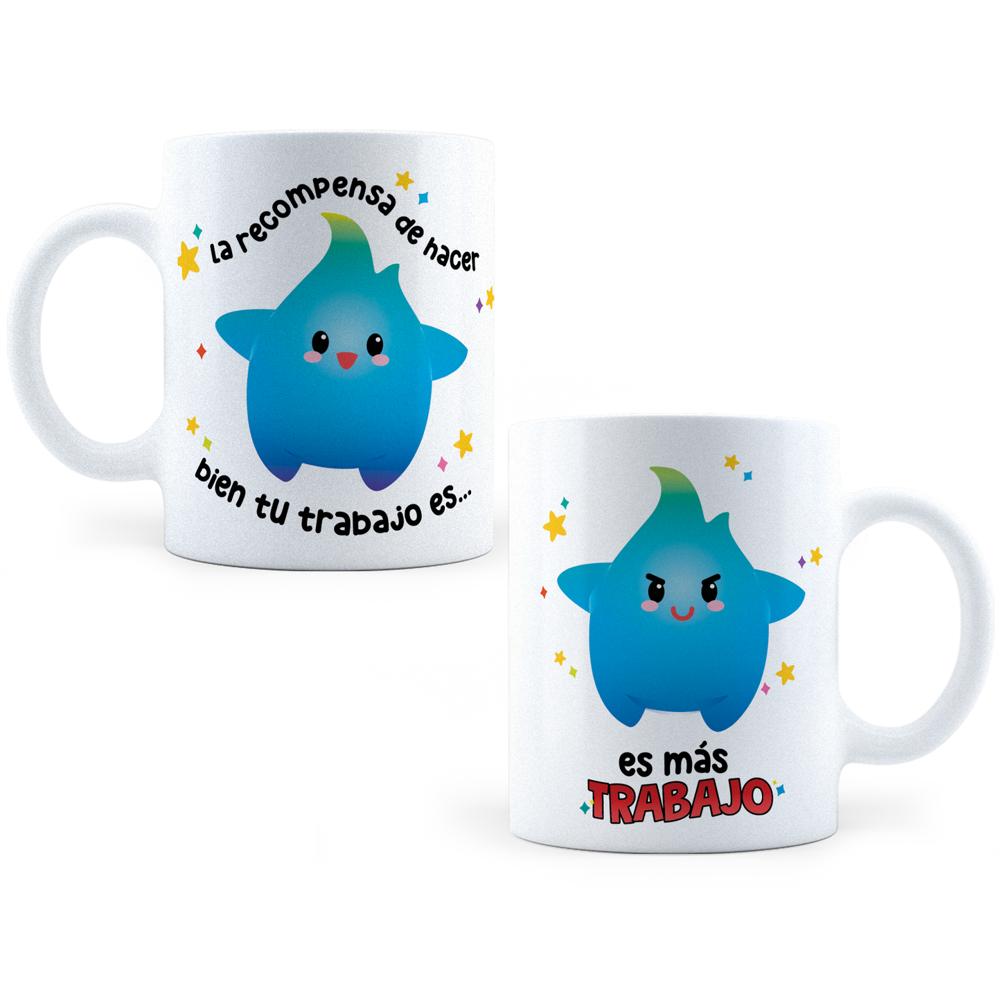 Taza La Recompensa De Hacer Bien Tu Trabajo - 11 oz (320 ml)