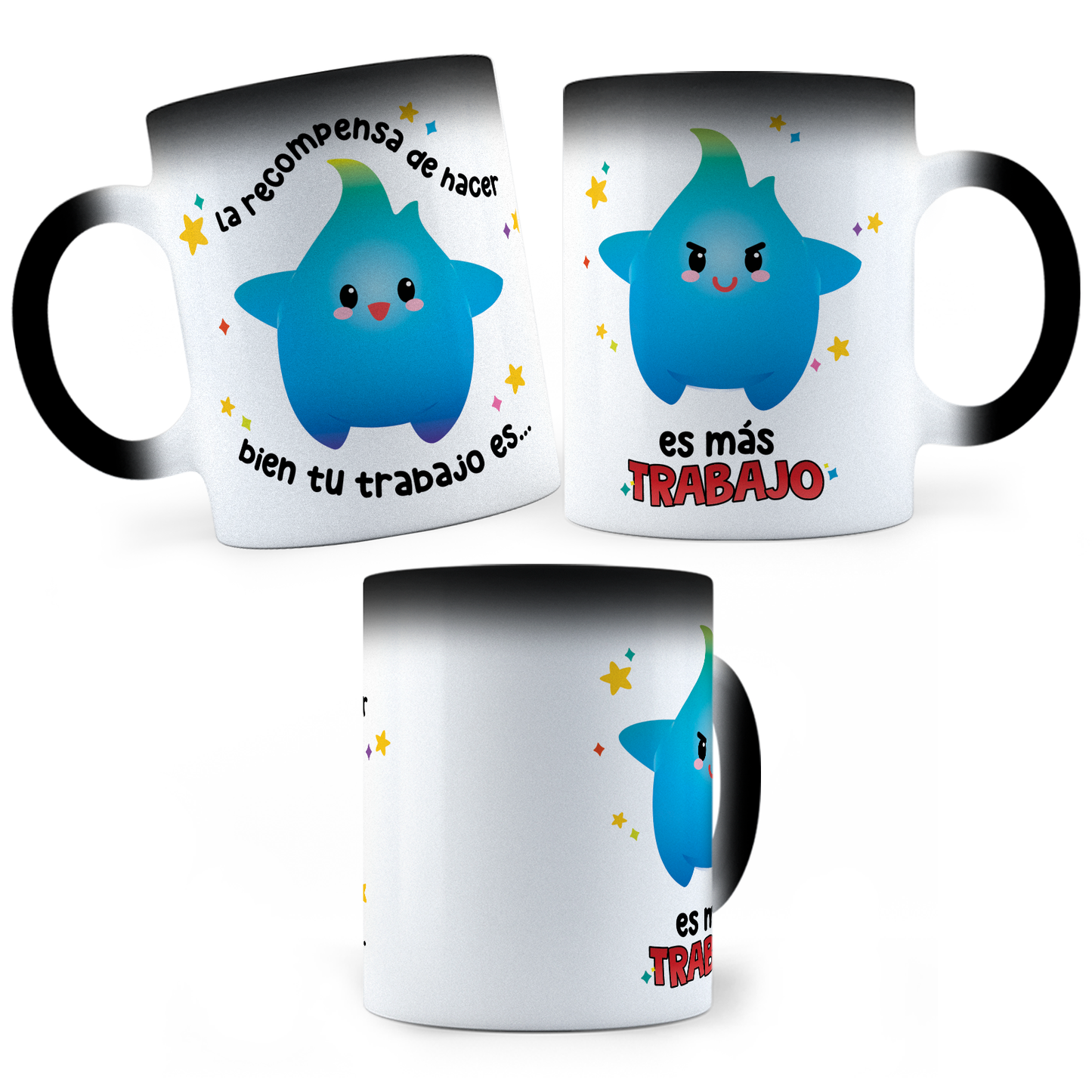 Taza Mágica La Recompensa De Hacer Bien Tu Trabajo -Térmica 11Oz (320) ml