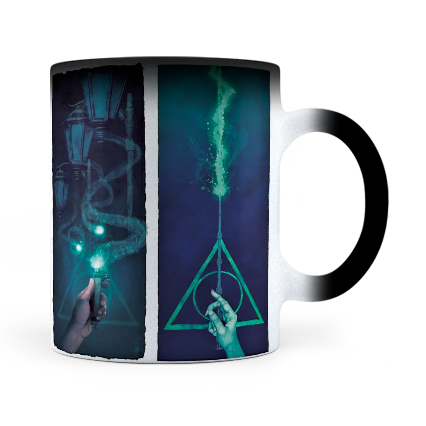 Taza Mágica Harry Potter Reliquias - Térmica 11 oz (320 ml)