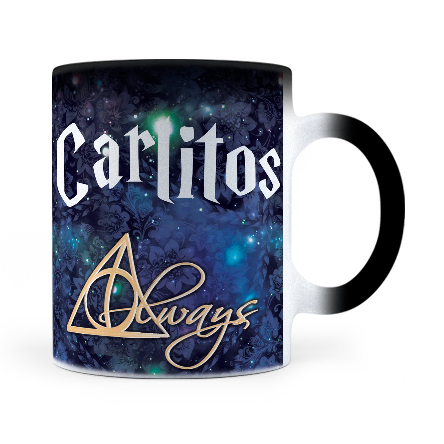 Taza Mágica Harry Potter Reliquias Personalizada -  Térmica 11 oz (320 ml)