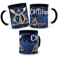 Taza Mágica Harry Potter Reliquias Personalizada -  Térmica 11 oz (320 ml)