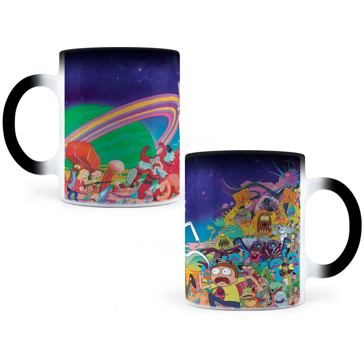 Taza Mágica Rick And Morty - Térmica 11 oz (320 ml)
