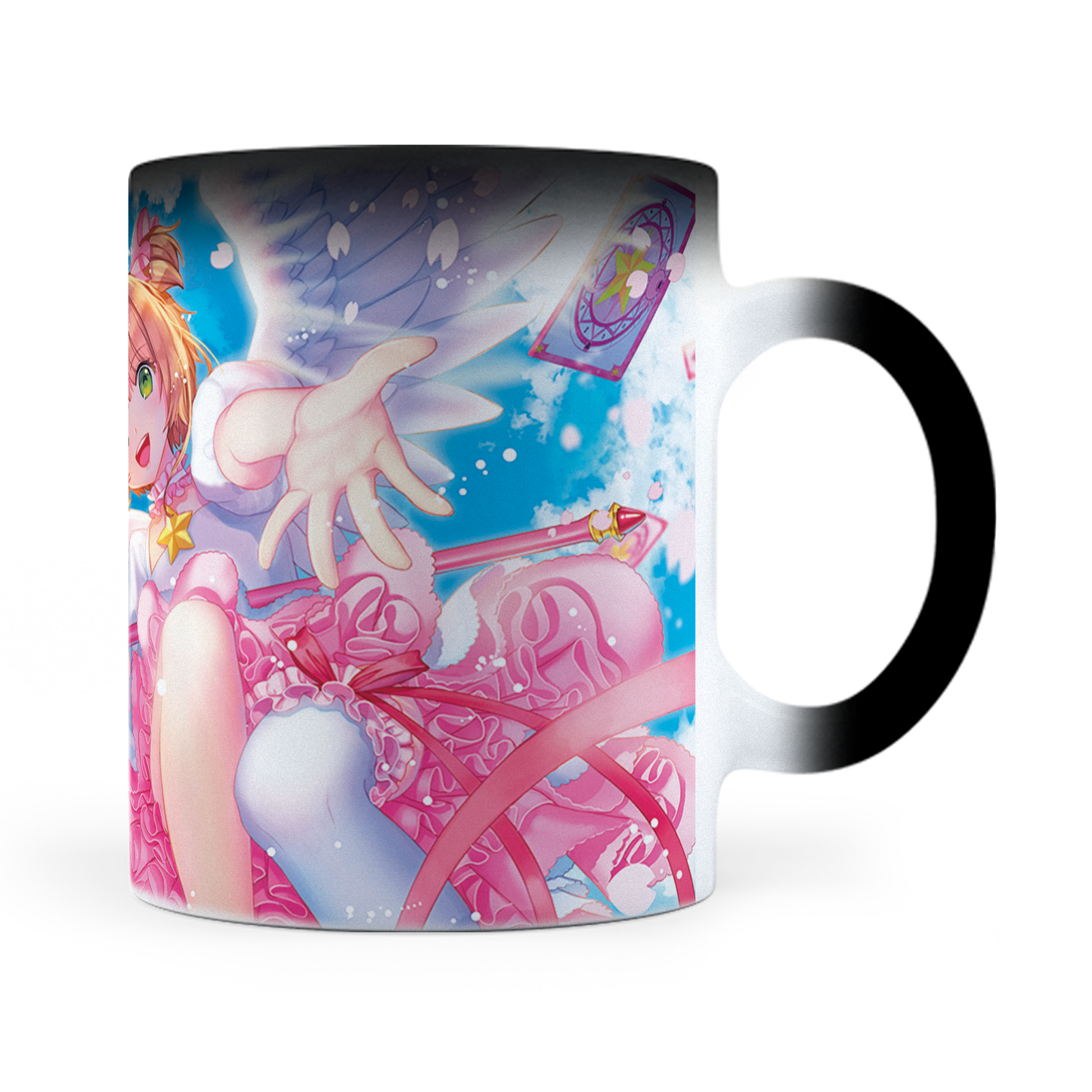 Taza Mágica Sakura Card Captor -  Térmica 11 oz (320 ml)