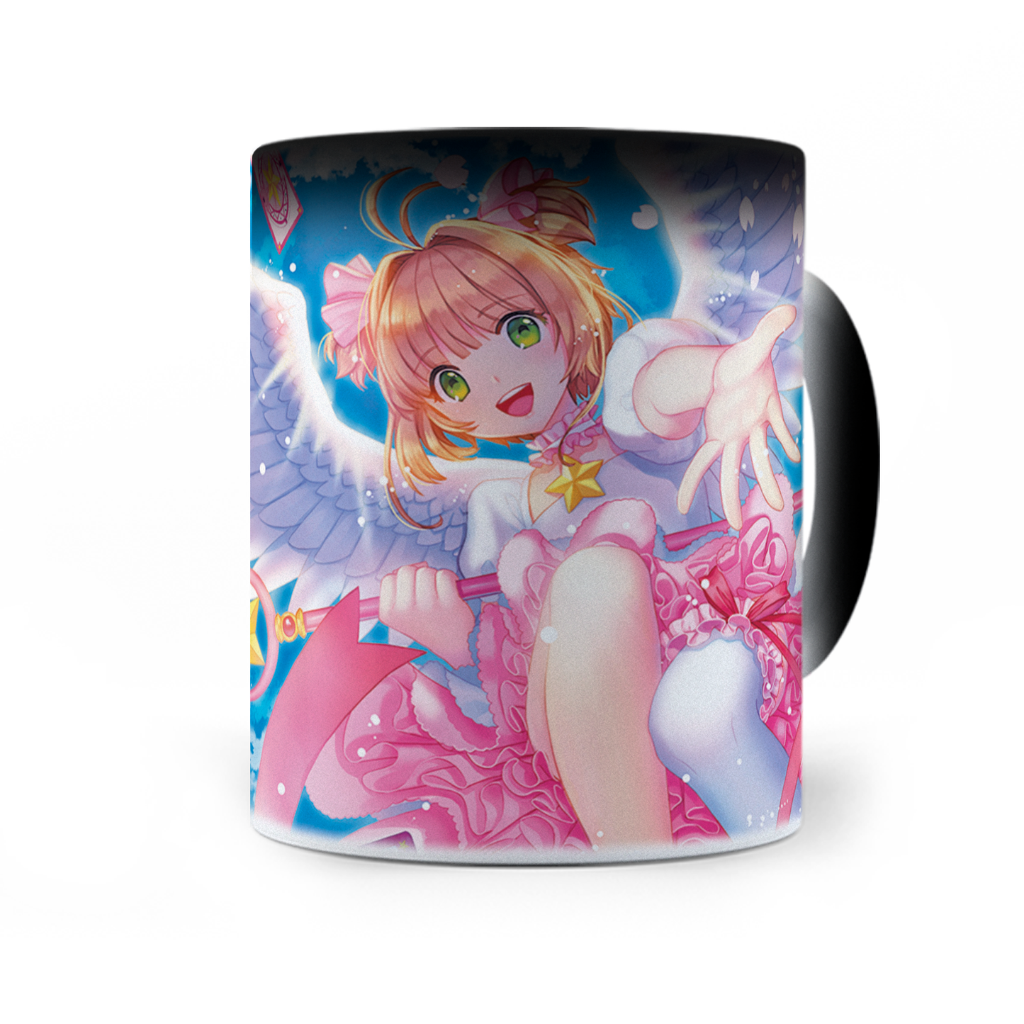 Taza Mágica Sakura Card Captor -  Térmica 11 oz (320 ml)