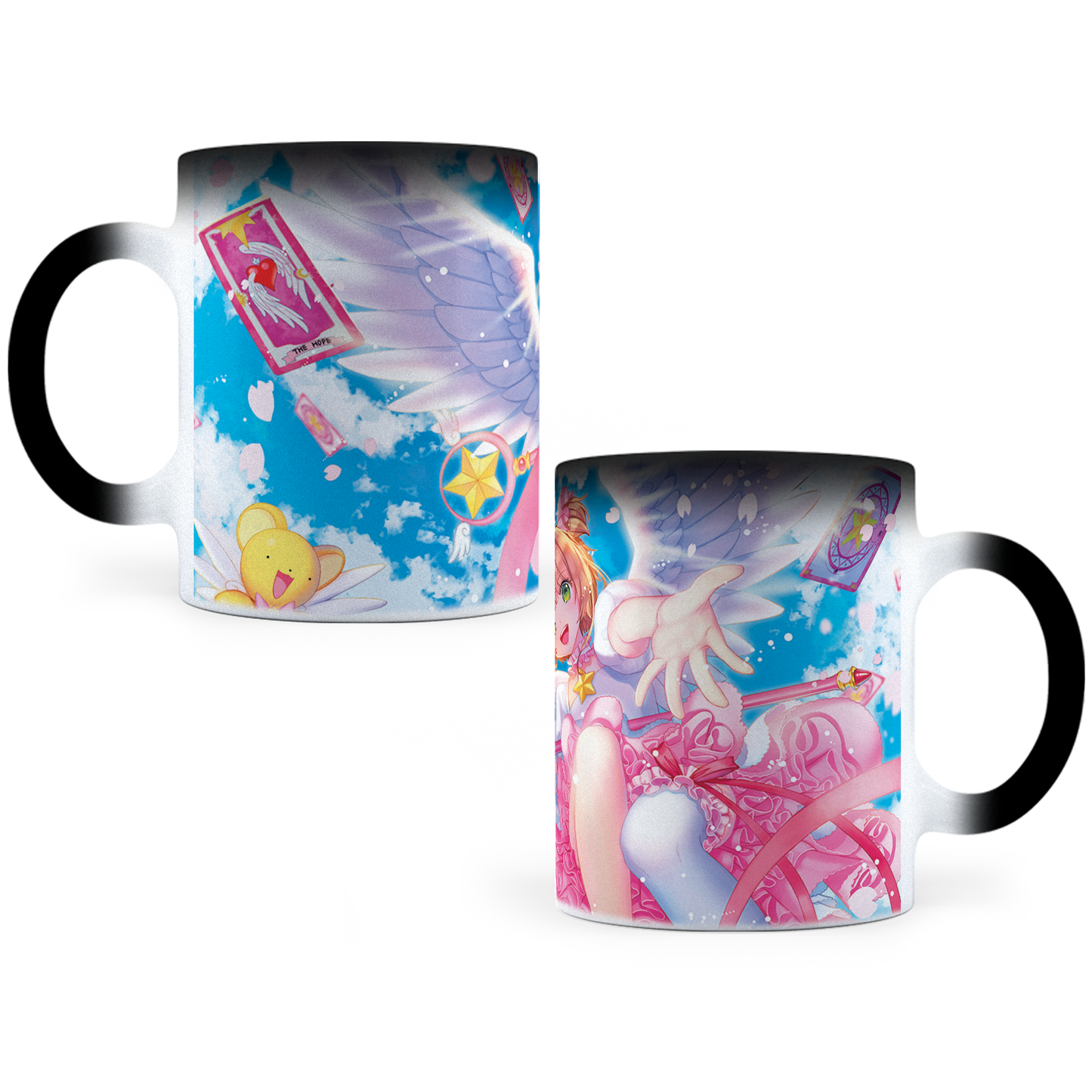 Taza Mágica Sakura Card Captor -  Térmica 11 oz (320 ml)