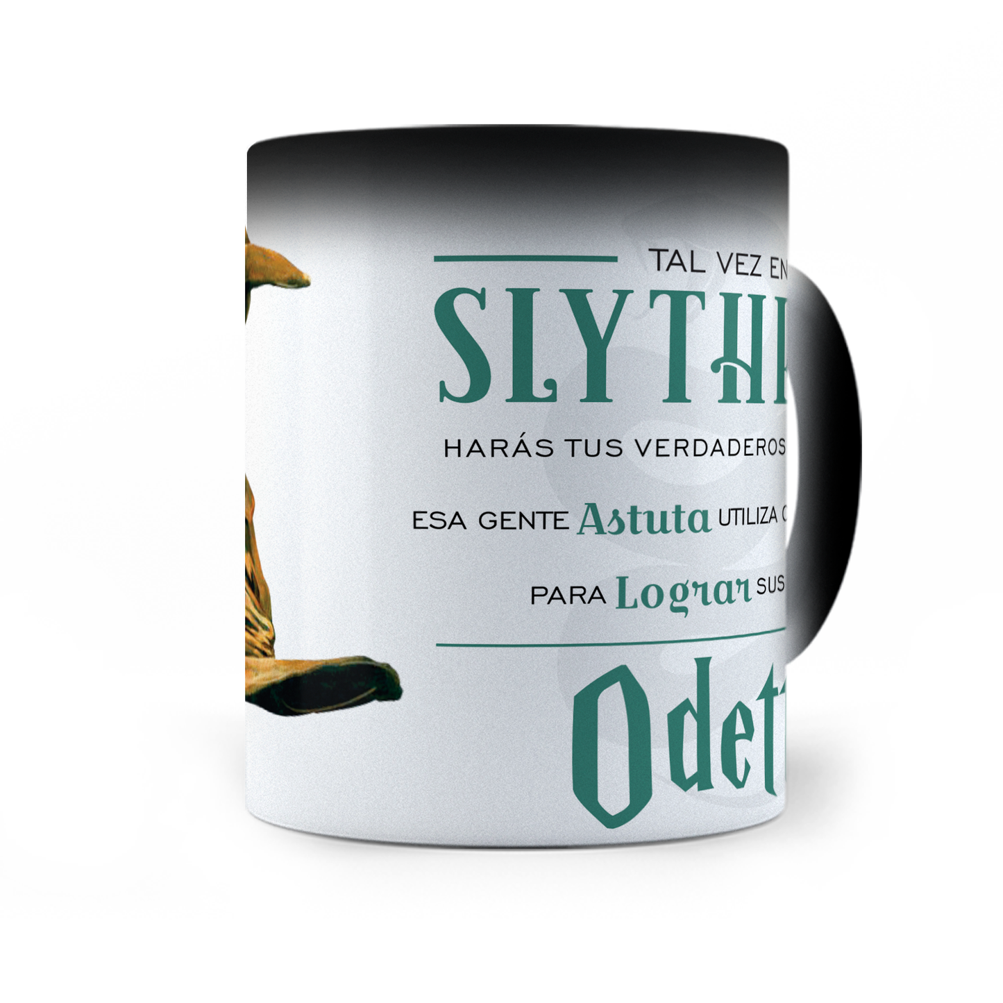Taza Mágica Personalizada Slytherin Harry Potter - Térmica 11 oz (320 ml)