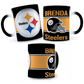 Taza Mágica Personalizada - Equipos De Fútbol Americano -  Térmica 11 oz (320 ml)