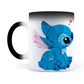 Taza Mágica Stitch / Novia - Térmica 11 oz (320 ml)