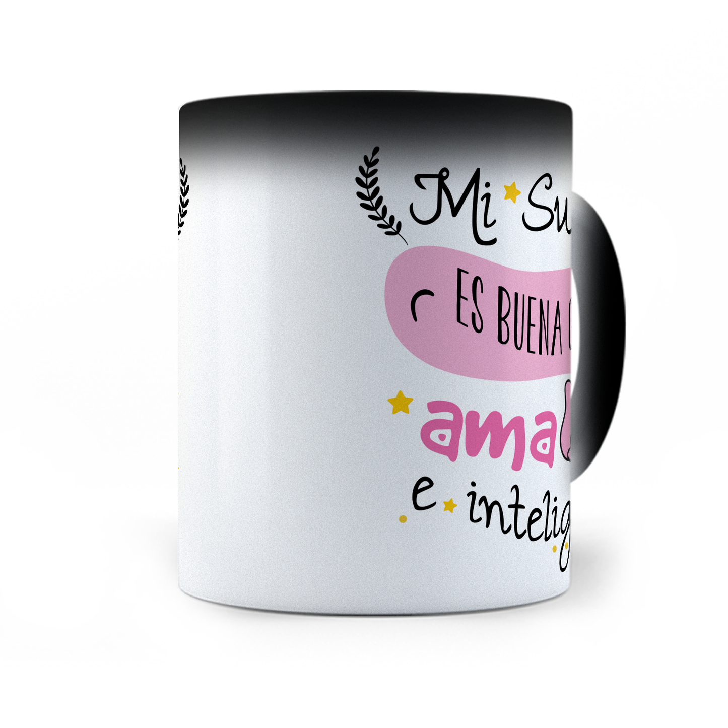 Taza Mágica Mi Suegra Es Buena Gente -  Térmica 11 oz ml (320)