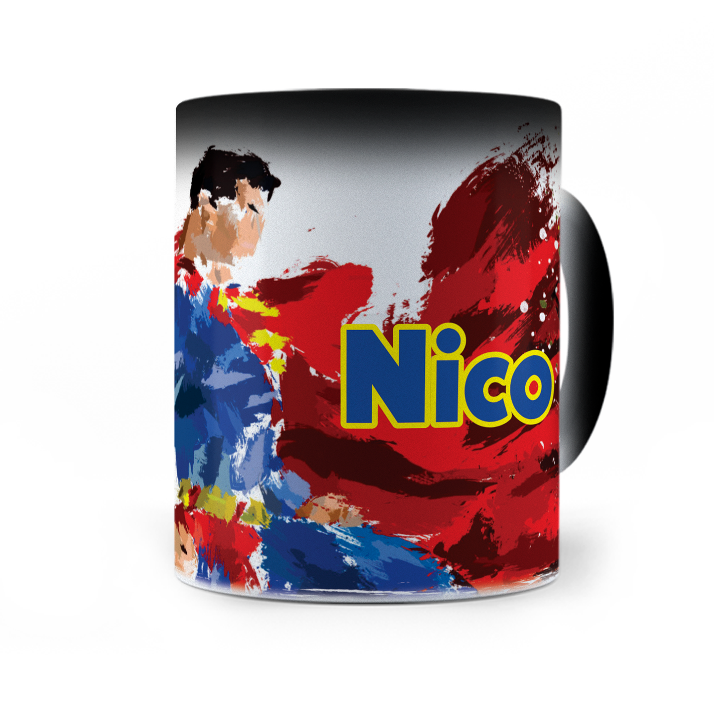 Taza Mágica Superman Personalizada - Térmica 11 oz (320 ml)