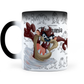 Taza Mágica Demonio De Tasmania Personalizada -  Térmica 11 oz (320 ml)