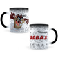 Taza Mágica Demonio De Tasmania Personalizada -  Térmica 11 oz (320 ml)