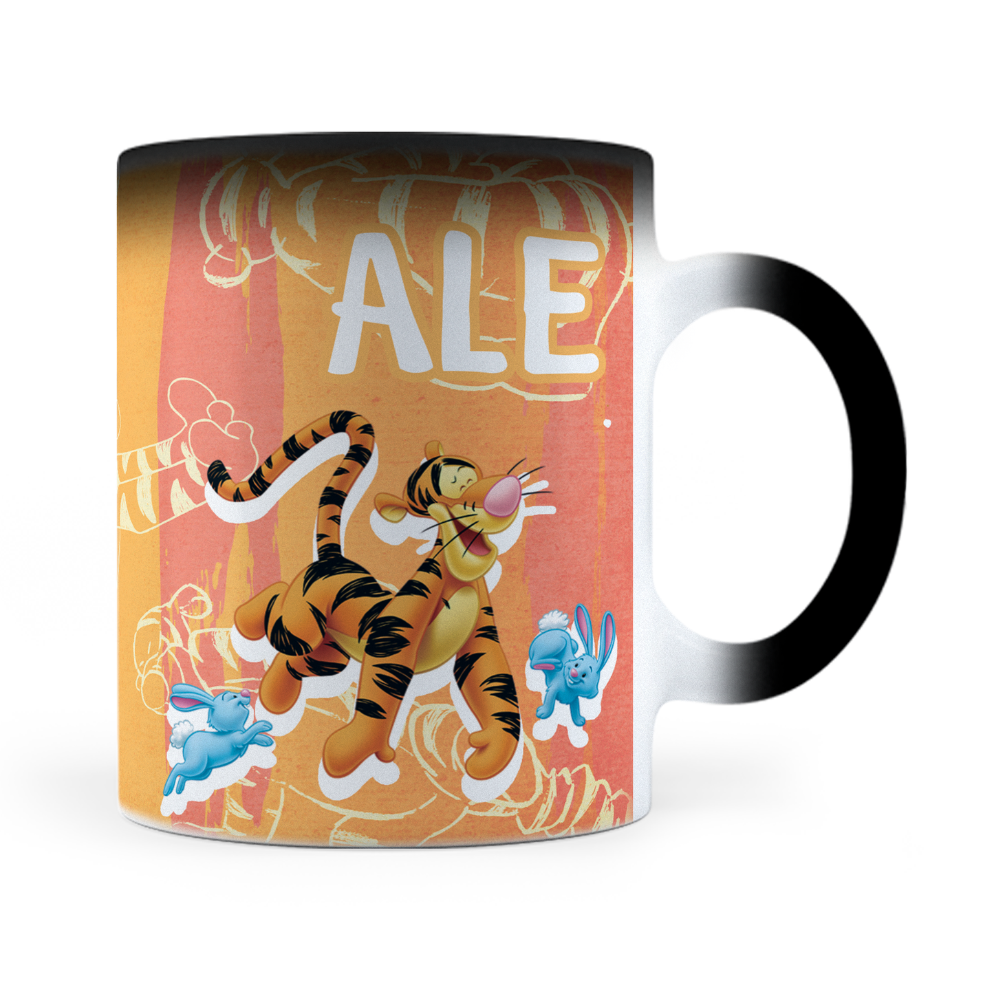 Taza Mágica Tigger Winnie Pooh Personalizada - Térmica 11 oz (320 ml)