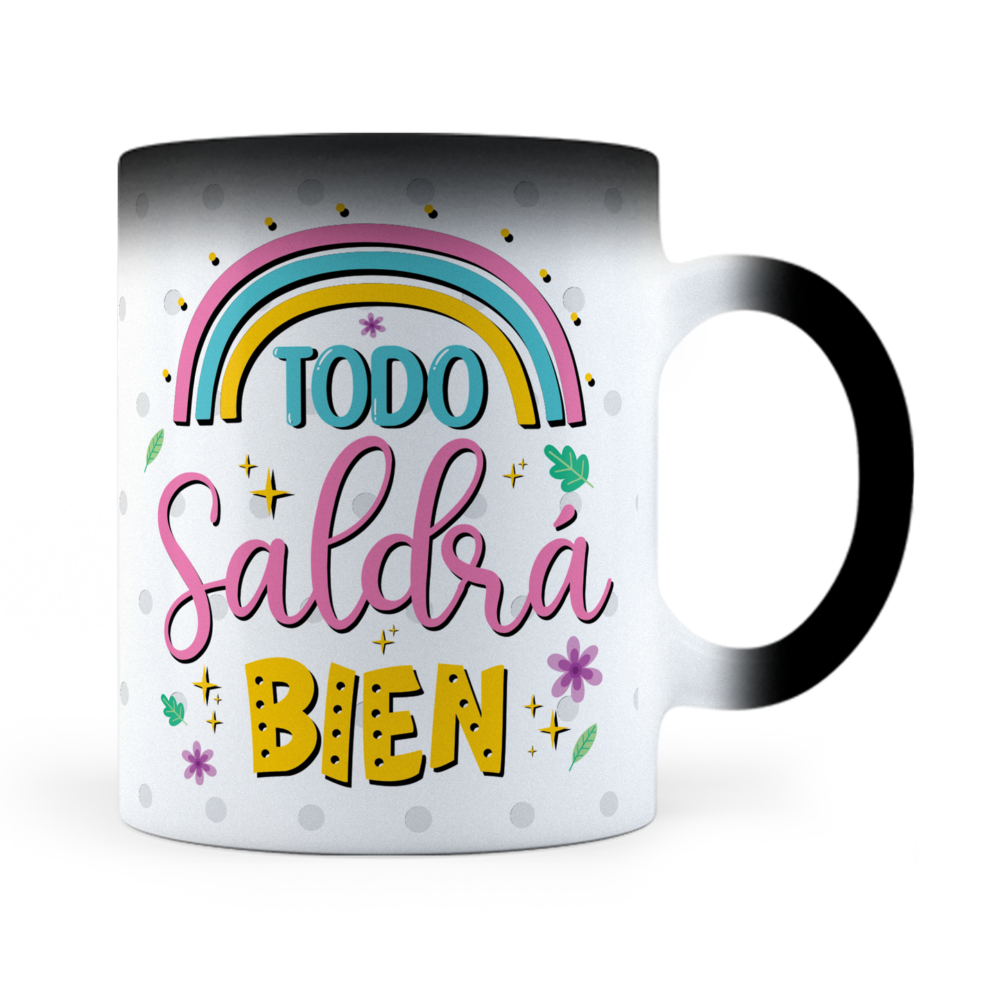 Taza Mágica Todo Saldra Bien -  Térmica 11 oz ml (320)