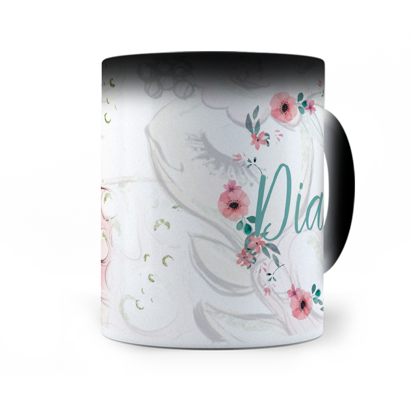 Taza Mágica Tortuga Personalizada - Térmica 11 oz (320 ml)