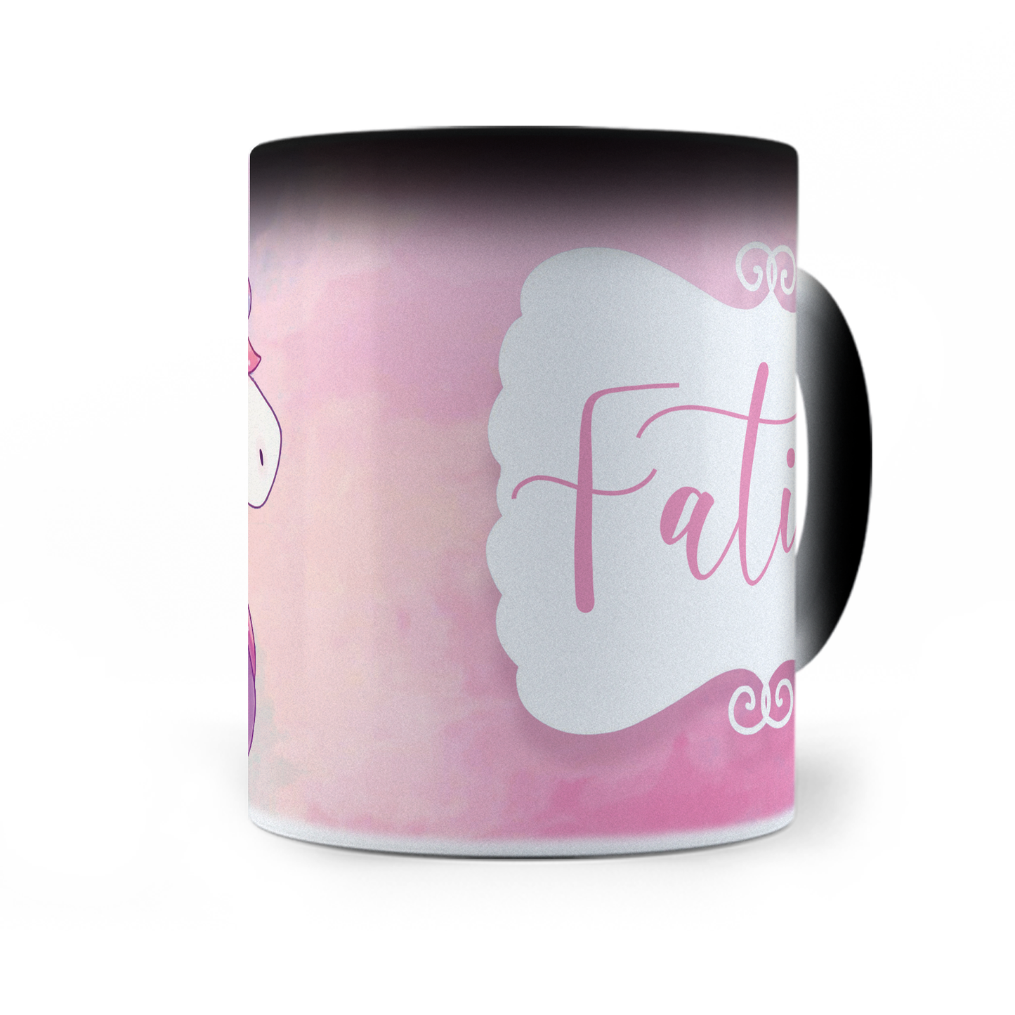 Taza Mágica Unicornio Personalizada -  Térmica 11 oz (320 ml)