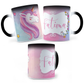 Taza Mágica Unicornio Personalizada -  Térmica 11 oz (320 ml)