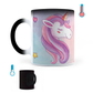 Taza Mágica Unicornio Personalizada -  Térmica 11 oz (320 ml)