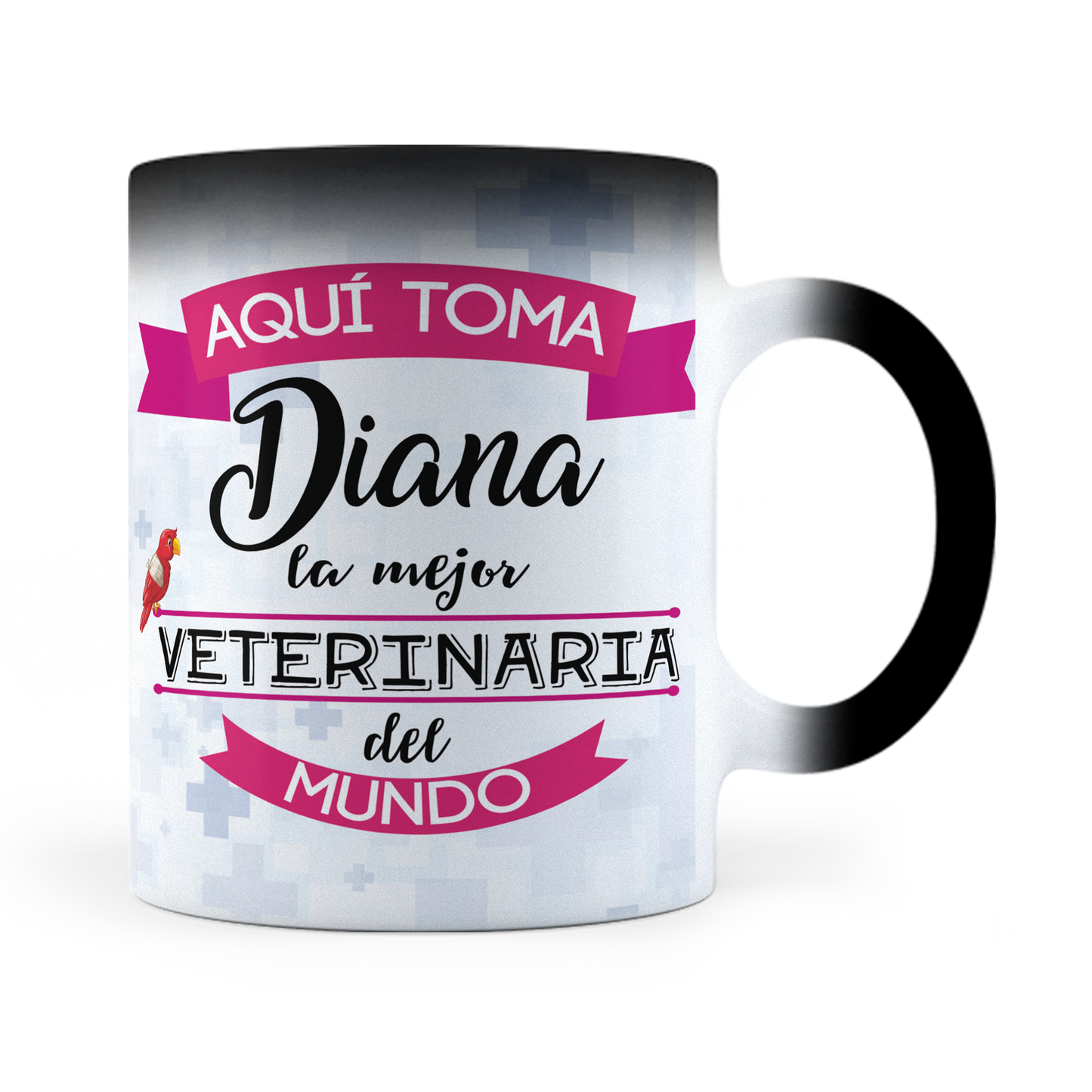Taza Mágica Veterinaria Personalizada -  Térmica 11 oz (320 ml)