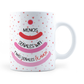 Taza Menos Señales Wifi Y Más Señales De Amor -11 oz (320 ml)