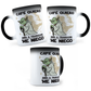 Taza Mágica Café Quiero, Sino a Trabajar Me Niego - Térmica 11 oz (320 ml)