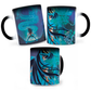 Taza Mágica Dragón Shiryu Caballeros Del Zodiaco - Térmica 11 oz (320 ml)