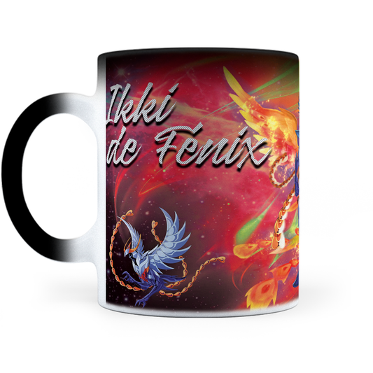 Taza Mágica Ikki De Fénix - Térmica 11 oz (320 ml)