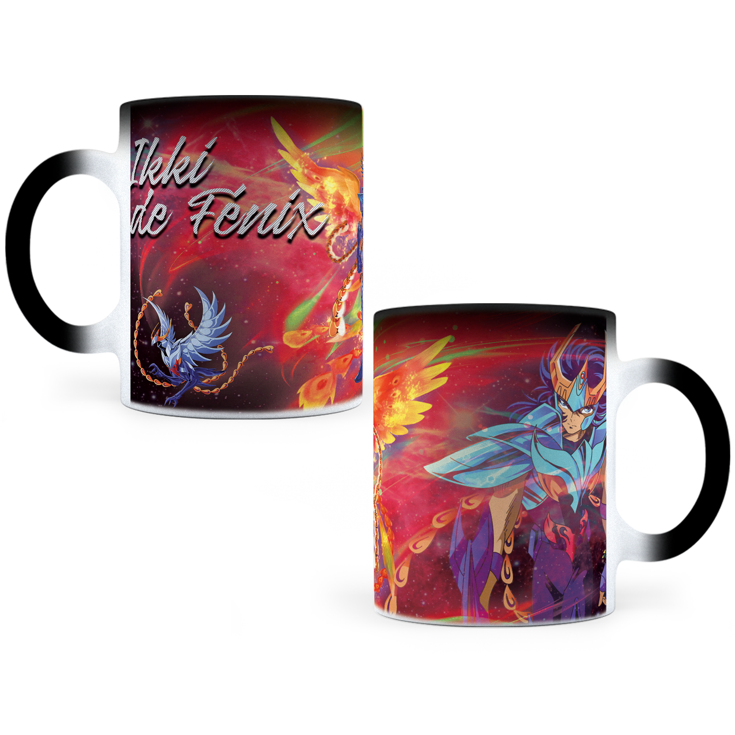 Taza Mágica Ikki De Fénix - Térmica 11 oz (320 ml)