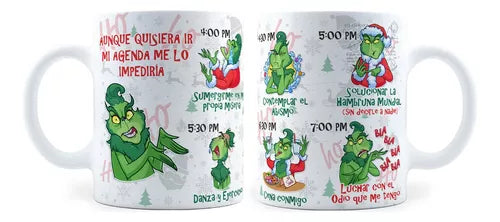 Taza Agenda Grinch