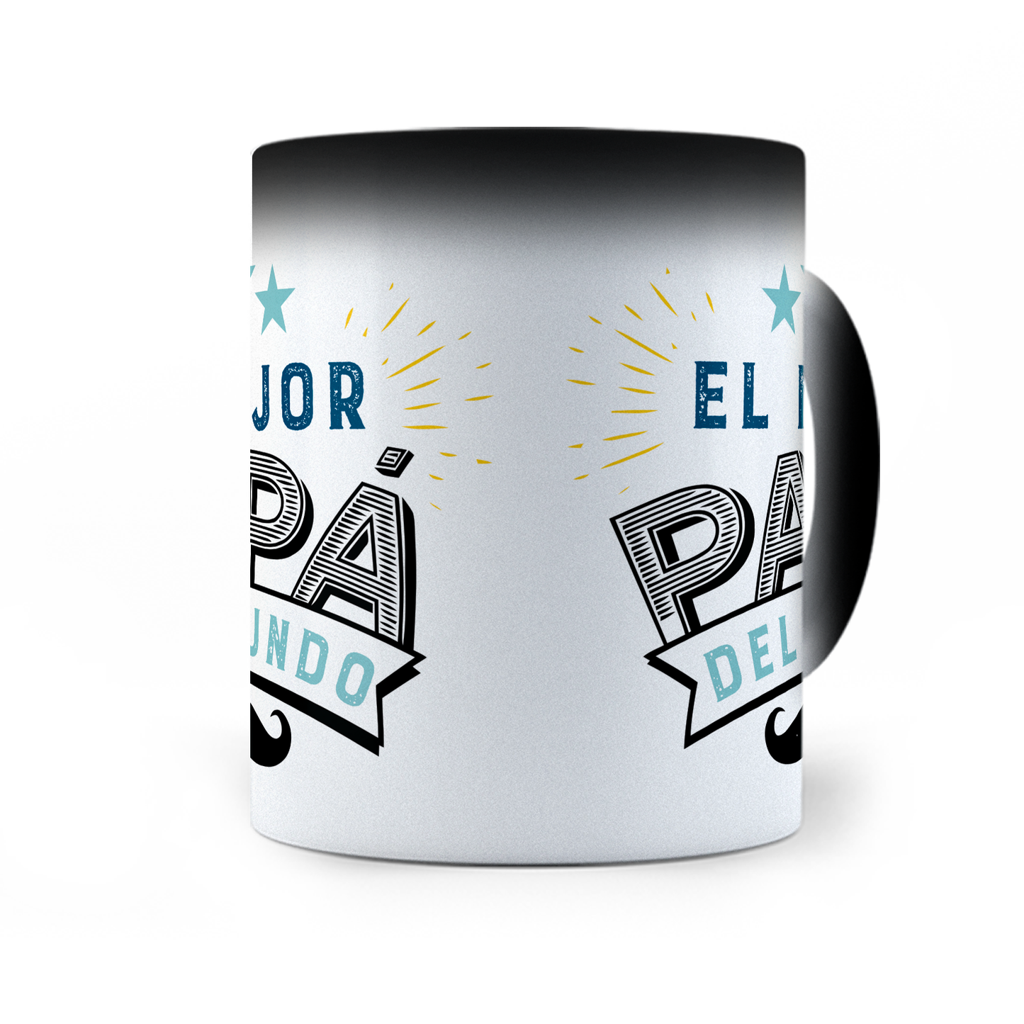 Taza Mágica El Mejor Papá del Mundo - Térmica 11 oz (320 ml)