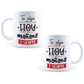 Taza Te Elijo Hoy Mañana Y Siempre- 11Oz (320 ml)
