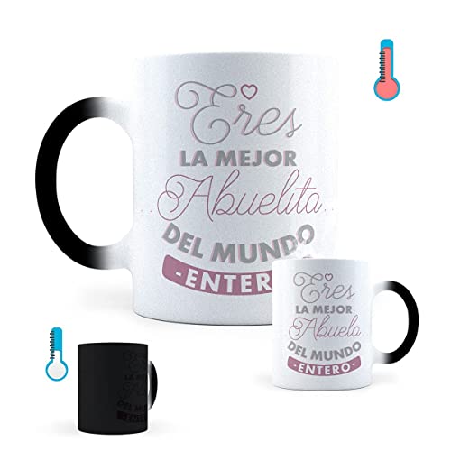 Taza Mágica La Mejor Abuela del Mundo