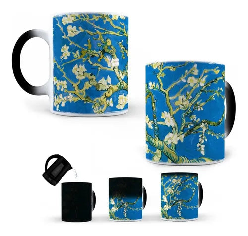 Taza Mágica Almendro En Flor Vincent Van Gogh