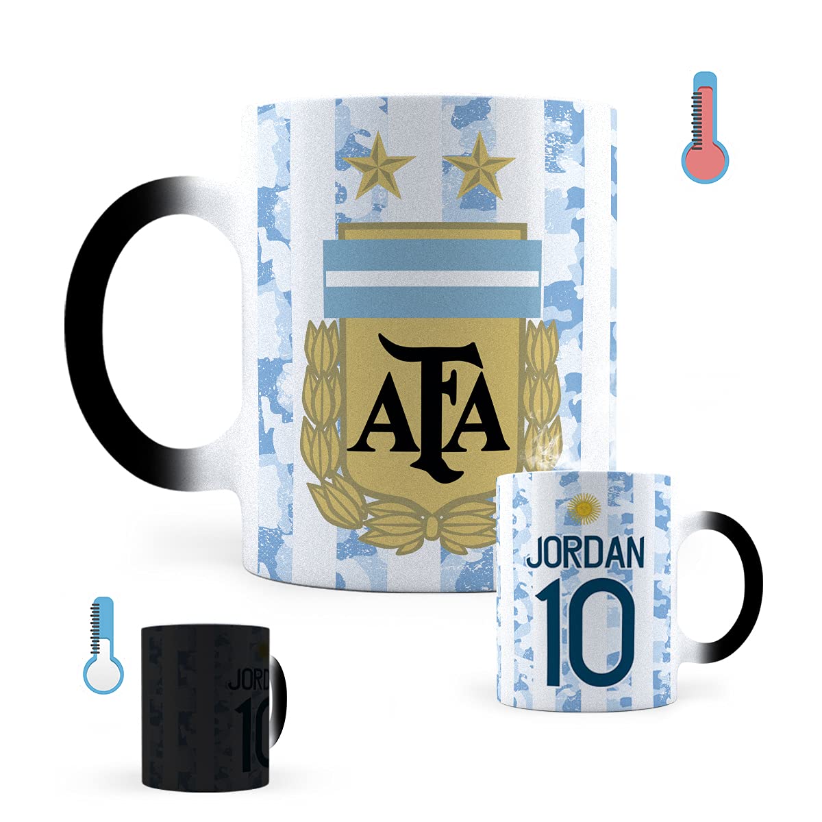 Taza Mágica Argentina Fútbol