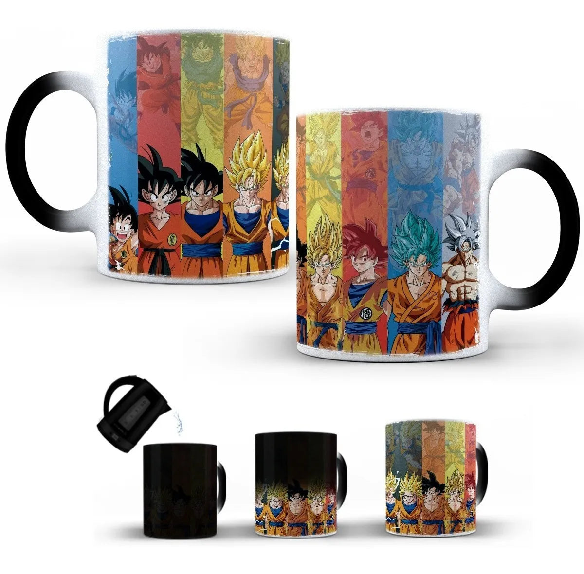 Taza Mágica Goku Dragón Ball