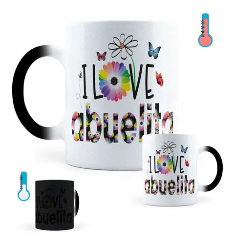 Taza Mágica I Love Abuelita