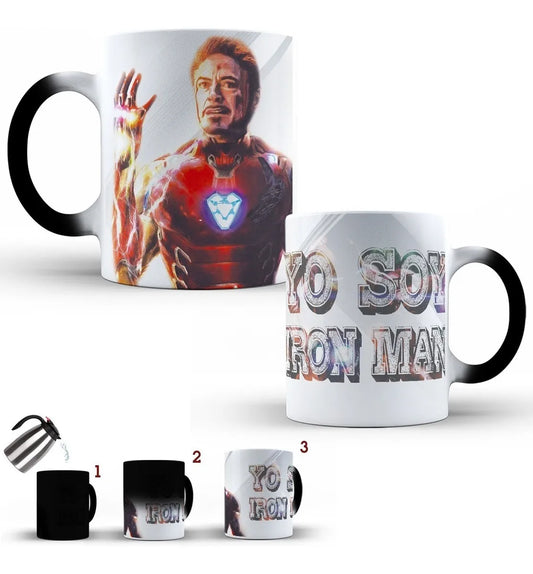 Taza Mágica Iron Man