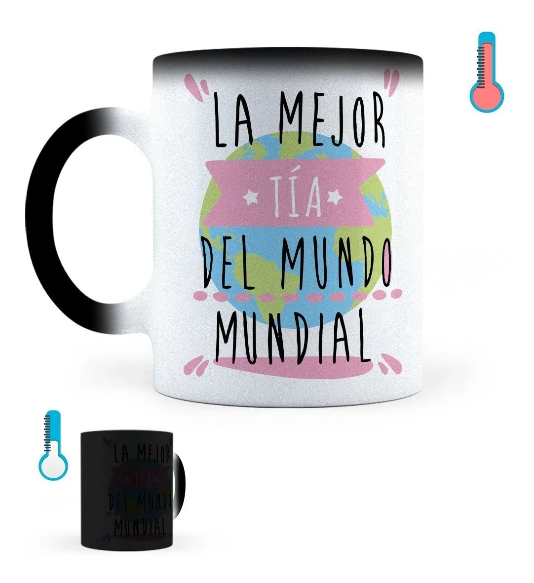 Taza Mágica La Mejor Tía Del Mundo