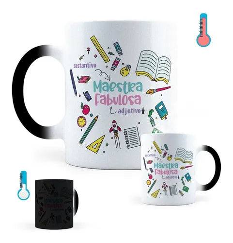 Taza Mágica Maestra Fabulosa