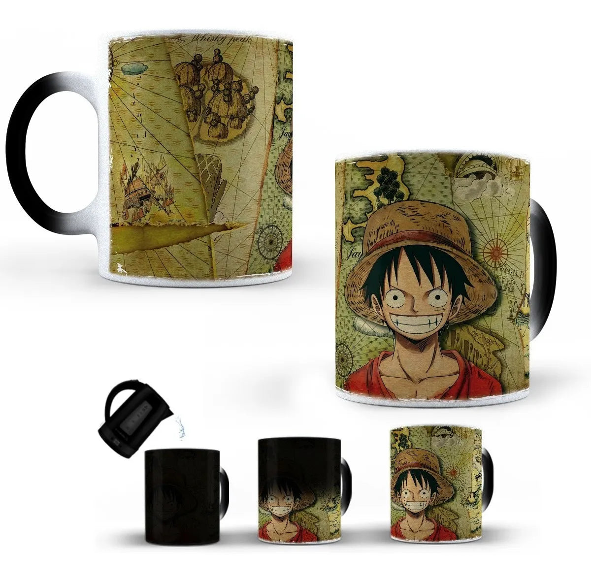 Taza Mágica One Piece