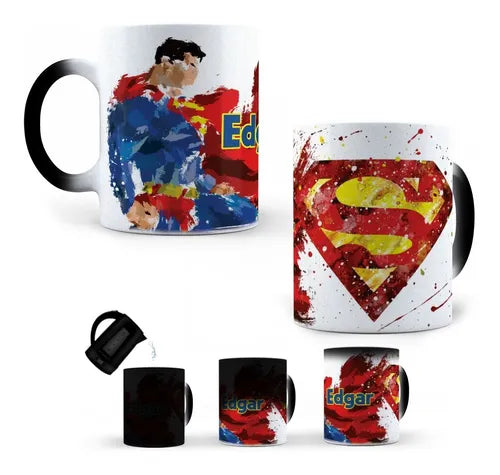 Taza Mágica Superman Personalizada